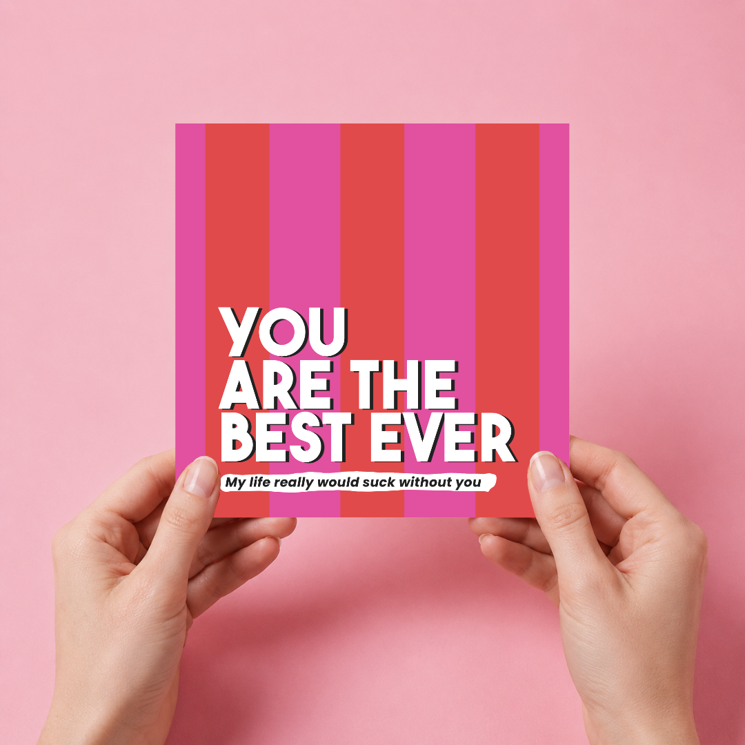 My Life Would Suck Without You Letterbox Gift | Novelty Socks & Greeting Card Gift Box