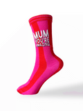 Mum Letterbox Gift | Novelty Birthday Socks & Personalised Card