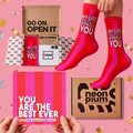 My Life Would Suck Without You Letterbox Gift | Novelty Socks & Greeting Card Gift Box
